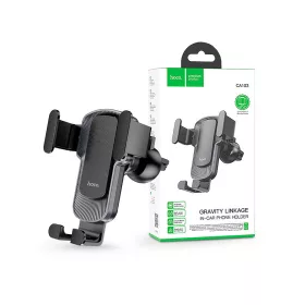   HOCO univerzális szellőzőrácsba illeszthető autós tartó - HOCO CA103 Gravity CarHolder - fekete
