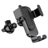 HOCO univerzális szellőzőrácsba illeszthető autós tartó - HOCO CA103 Gravity CarHolder - fekete