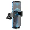 HOCO univerzális szellőzőrácsba illeszthető autós tartó - HOCO CA103 Gravity CarHolder - fekete