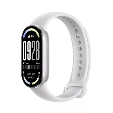 Xiaomi SMART BAND 10 GLACIER SILVER (BHR07PSGL) aktivitásmérő karpánt
