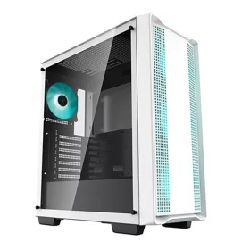   DeepCool Számítógépház - CC560 WHITE (fehér, ablakos, 4x12cm ventilátor, Mini-ITX / Mico-ATX / ATX, 1xUSB3.0, 1xUSB2.0)