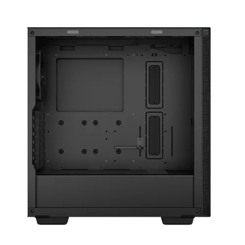 DeepCool Számítógépház - CH510 (fekete, ablakos, 1x12cm ventilátor, Mini-ITX / Mico-ATX / ATX / E-ATX, 2xUSB3.0)