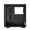 DeepCool Számítógépház - CH510 (fekete, ablakos, 1x12cm ventilátor, Mini-ITX / Mico-ATX / ATX / E-ATX, 2xUSB3.0)