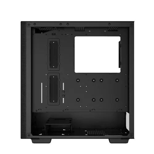 DeepCool Számítógépház - CH510 (fekete, ablakos, 1x12cm ventilátor, Mini-ITX / Mico-ATX / ATX / E-ATX, 2xUSB3.0)