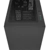 DeepCool Számítógépház - CH510 (fekete, ablakos, 1x12cm ventilátor, Mini-ITX / Mico-ATX / ATX / E-ATX, 2xUSB3.0)