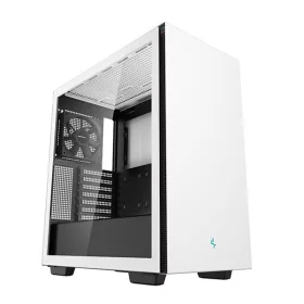   DeepCool Számítógépház - CH510 WH (fehér, ablakos, 1x12cm ventilátor, Mini-ITX / Mico-ATX / ATX / E-ATX, 2xUSB3.0)