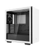 DeepCool Számítógépház - CH510 WH (fehér, ablakos, 1x12cm ventilátor, Mini-ITX / Mico-ATX / ATX / E-ATX, 2xUSB3.0)