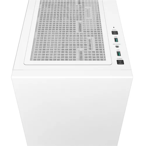 DeepCool Számítógépház - CH510 WH (fehér, ablakos, 1x12cm ventilátor, Mini-ITX / Mico-ATX / ATX / E-ATX, 2xUSB3.0)
