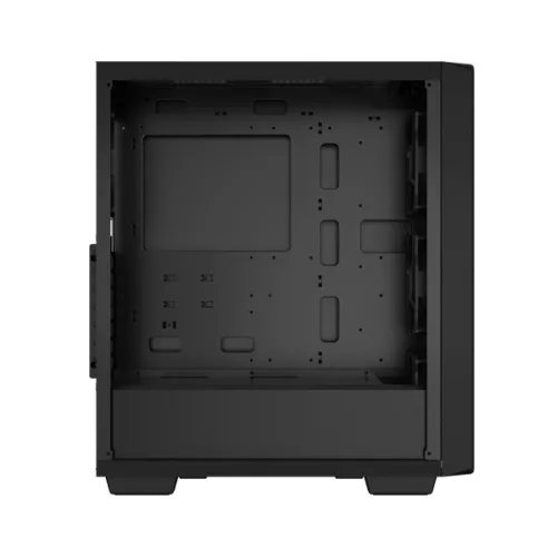 DeepCool Számítógépház - CC560-100034 (fekete, ablakos, venti nélkül, Mini-ITX / Mico-ATX / ATX, 1xUSB3.0, 1xUSB2.0)
