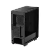 DeepCool Számítógépház - CC560-100034 (fekete, ablakos, venti nélkül, Mini-ITX / Mico-ATX / ATX, 1xUSB3.0, 1xUSB2.0)