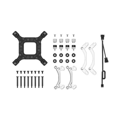 DeepCool CPU Water Cooler - LE520 (max 17,8dB; max. 145,86 m3/h; 2x12cm, A-RGB LED)