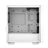 DeepCool Számítógépház - CC360 ARGB WH (fehér, ablakos, 3x12cm ventilátor, Mini-ITX / Mico-ATX, 1xUSB3.0, 1xUSB2.0)