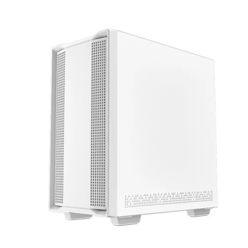 DeepCool Számítógépház - CC360 ARGB WH (fehér, ablakos, 3x12cm ventilátor, Mini-ITX / Mico-ATX, 1xUSB3.0, 1xUSB2.0)