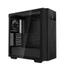 DeepCool Számítógépház - CH510 MESH DIGITAL (ablakos, 1x12cm ventilátor, Mini-ITX / Mico-ATX / ATX / E-ATX, 1xUSB3.0)