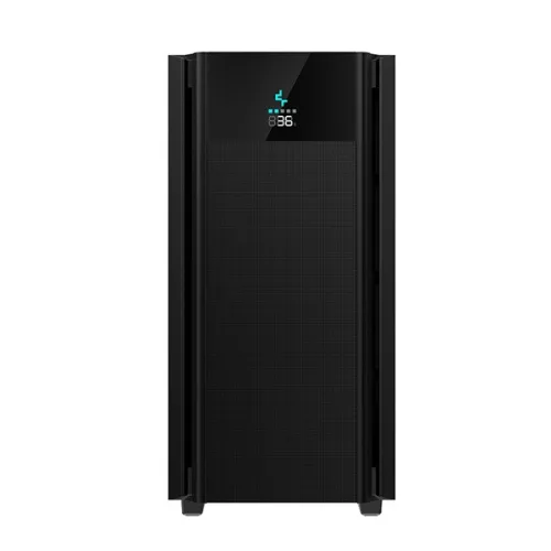 DeepCool Számítógépház - CH510 MESH DIGITAL (ablakos, 1x12cm ventilátor, Mini-ITX / Mico-ATX / ATX / E-ATX, 1xUSB3.0)