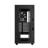 DeepCool Számítógépház - CH510 MESH DIGITAL (ablakos, 1x12cm ventilátor, Mini-ITX / Mico-ATX / ATX / E-ATX, 1xUSB3.0)