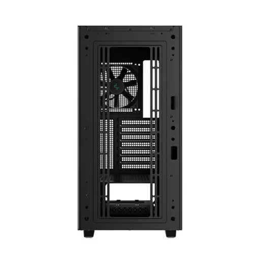 DeepCool Számítógépház - CH510 MESH DIGITAL (ablakos, 1x12cm ventilátor, Mini-ITX / Mico-ATX / ATX / E-ATX, 1xUSB3.0)