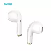 BWOO TWS Bluetooth sztereó headset v5.1 + töltőtok - BWOO BW66 True Wireless    Earphones with Charging Case - fehér