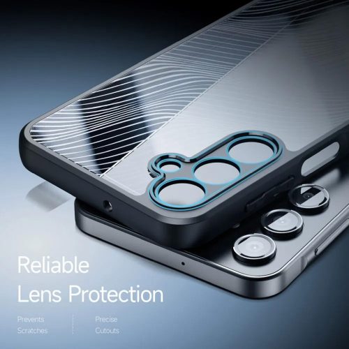 Dux Ducis Aimo Series tok - Samsung SM-A165 Galaxy A16 4G/A16 5G - fekete/átlátszó