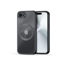   Dux Ducis Aimo Series tok - Apple iPhone 16e - fekete/átlátszó