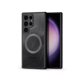   Samsung SM-S928 Galaxy S24 Ultra hátlap - Dux Ducis Aimo MagSafe Series - fekete/átlátszó