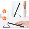 Samsung X510/X516B Galaxy Tab S9 FE 10.9 tablet tok (Smart Case) on/off funkcióval, Pencil tartóval - Dux Ducis Domo Series - fekete