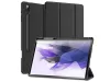 Samsung X810/X816B Galaxy Tab S9+ 12.4 tablet tok (Smart Case) on/off funkcióval, Pencil tartóval - Dux Ducis Domo Series - fekete