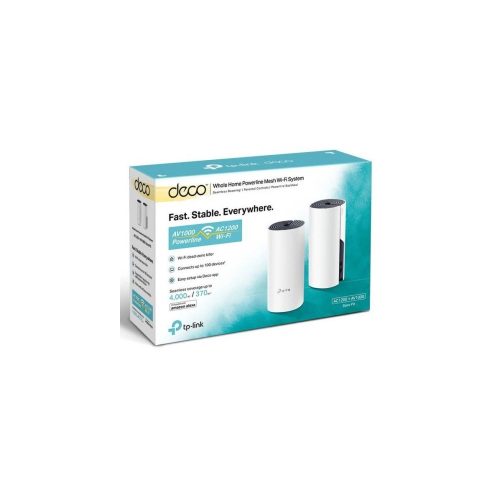 TP-LINK Deco P9 AC1200+AV1000 Otthoni Hybrid Mesh Wi-Fi Rendszer (2db)