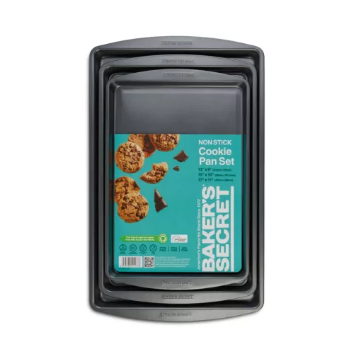 Baker's Secret Baker's Secret Essential Line - 3 db sütemény sütő lap (BS10236)