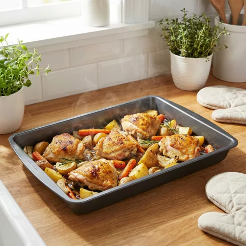 Baker's Secret Baker's Secret Essential Line sütőtepsi - "L" - 47 x 31.5 x 5.1 cm (BS10241-L)