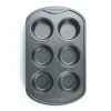 Baker's Secret Baker’s Secret Classic Line 6 darabos muffin sütőforma - 31,3 x 18,6 x 3,6 cm (BS10006)