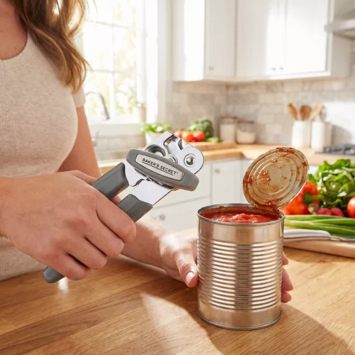 Baker's Secret Baker's Secret konzervnyitó - rozsdamentes acél - 18,6 cm - szürke (BS40025)