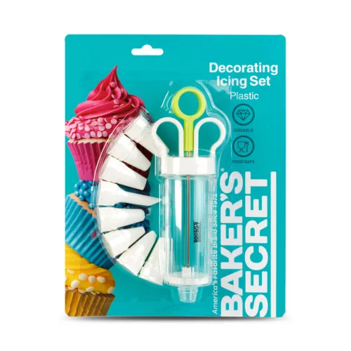 Baker's Secret Baker's Secret süteménydíszítő szett - műanyag - 22 x 18 x 6,6 cm (BS40576)