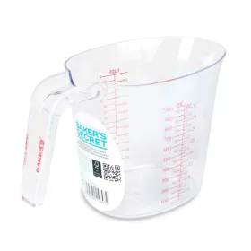   Baker's Secret Baker's Secret mérőpohár - 1000 ml - műanyag - átlátszó (BS40628)