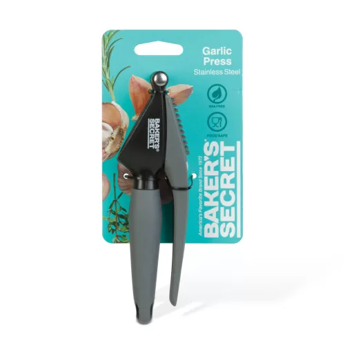 Baker's Secret Baker's Secret fokhagymanyomó - rozsdamentes acél - 18,5 cm (BS40884)