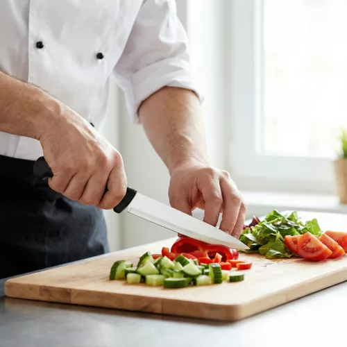 Baker's Secret Baker's Secret szeletelőkés - 8" rozsdamentes acél (BS41022)