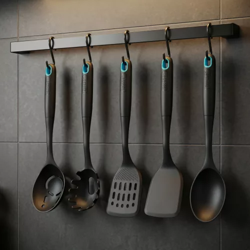 Baker's Secret Baker's Secret konyhai eszköz szett - nylon - 32 cm - 5 részes (BS41104)