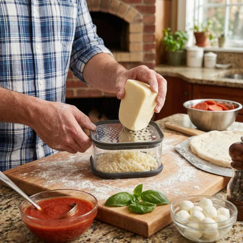 Baker's Secret Baker's Secret konyhai reszelő - 13,7 × 13,7 × 6,4 cm (BS41155)