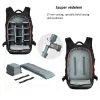 KandF Concept Beta Backpack 22 literes, fotós hátizsák, vízálló
