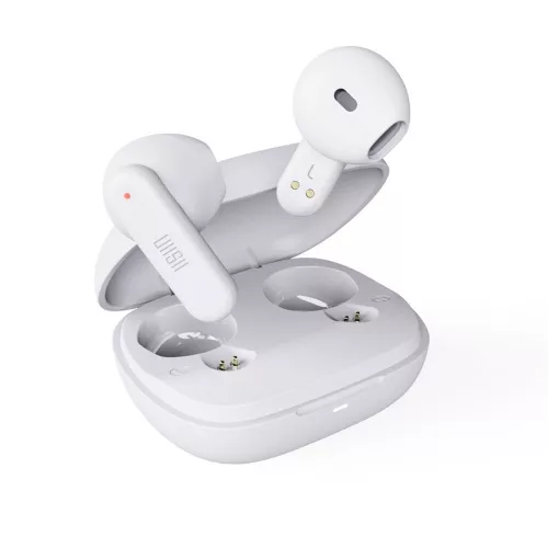 UiiSii Bluetooth sztereó headset v5.0 + töltőtok - UiiSii TWS81 True Wireless   Stereo Earphone - fehér