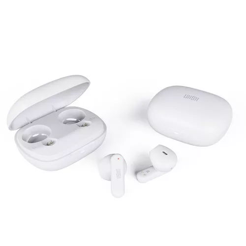 UiiSii Bluetooth sztereó headset v5.0 + töltőtok - UiiSii TWS81 True Wireless   Stereo Earphone - fehér