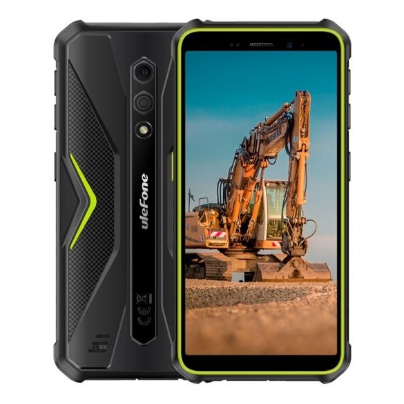 Ulefone Armor X12  - 5.45" IPS, Quad Core, 4G (3+32GB) Mobiltelefon - Fekete