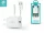 Devia USB hálózati töltő adapter + USB - Lightning kábel 1,2 m-es vezetékkel -  5V/2,1A - Devia Smart Fast Charger Suit - fehér