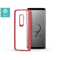   Samsung G965F Galaxy S9 Plus hátlap - Devia Pure Style - piros