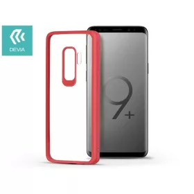   Samsung G965F Galaxy S9 Plus hátlap - Devia Pure Style - piros