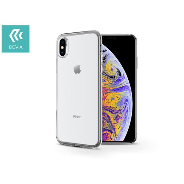 Apple iPhone XS Max hátlap - Devia Naked - átlátszó