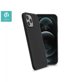   Apple iPhone 12/12 Pro szilikon hátlap - Devia Nature Series Case - fekete
