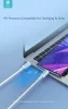 Devia USB Type-C - USB Type-C adat- és töltőkábel 1,2 m-es vezetékkel - Devia   Smart PD Cable for Type-C - 60W - fehér