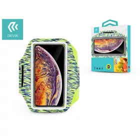   Univerzális kartok sportoláshoz, max. 4,7-6,5'' méretű készülékekhez - Devia    Easy Go Universal Armband - zöld