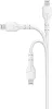 Devia USB - Lightning adat- és töltőkábel 1 m-es vezetékkel - Devia Kintone Tube CableV3 Series for Lightning - 5V/2.1A - fehér
